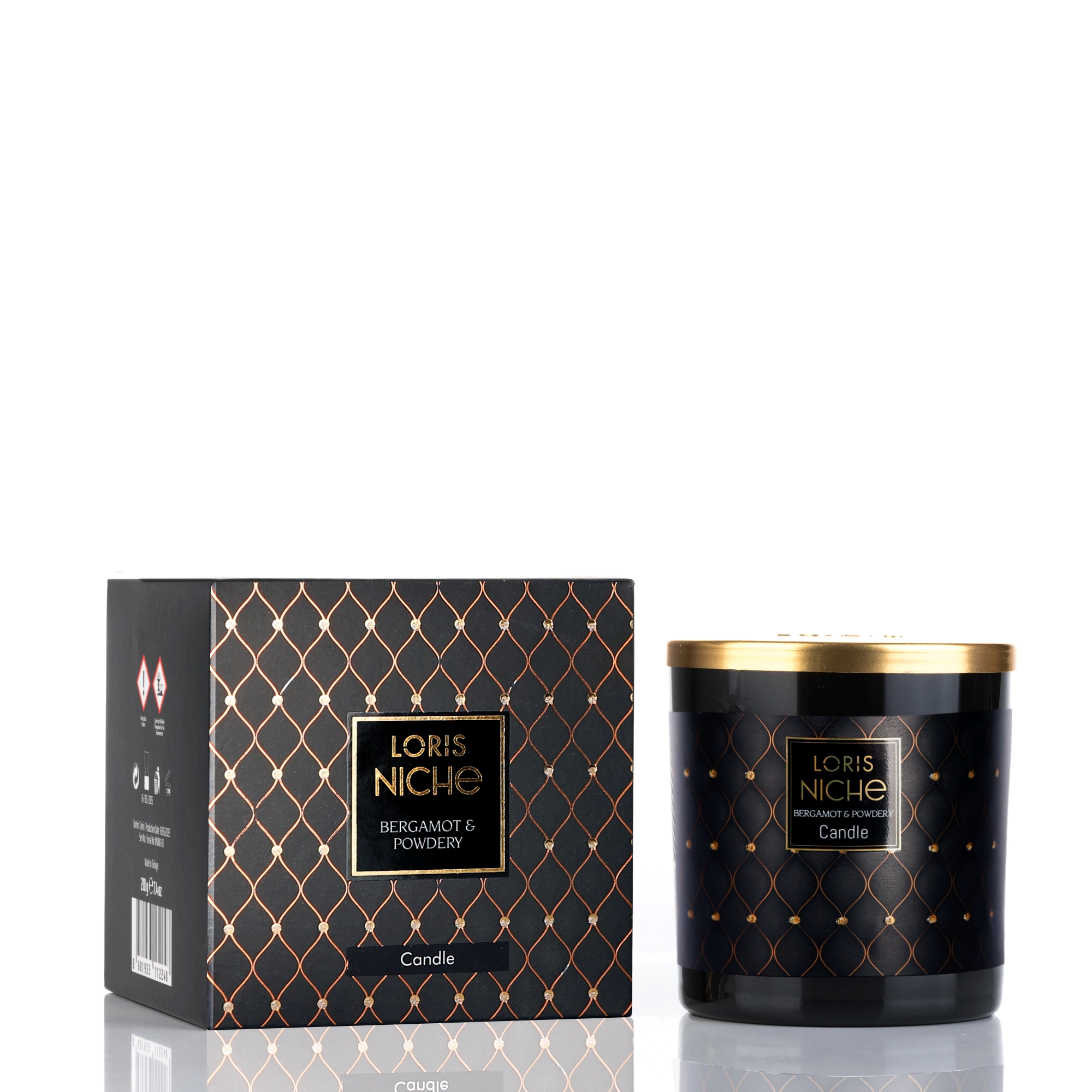 Bergamot & Powdery Niche Candle